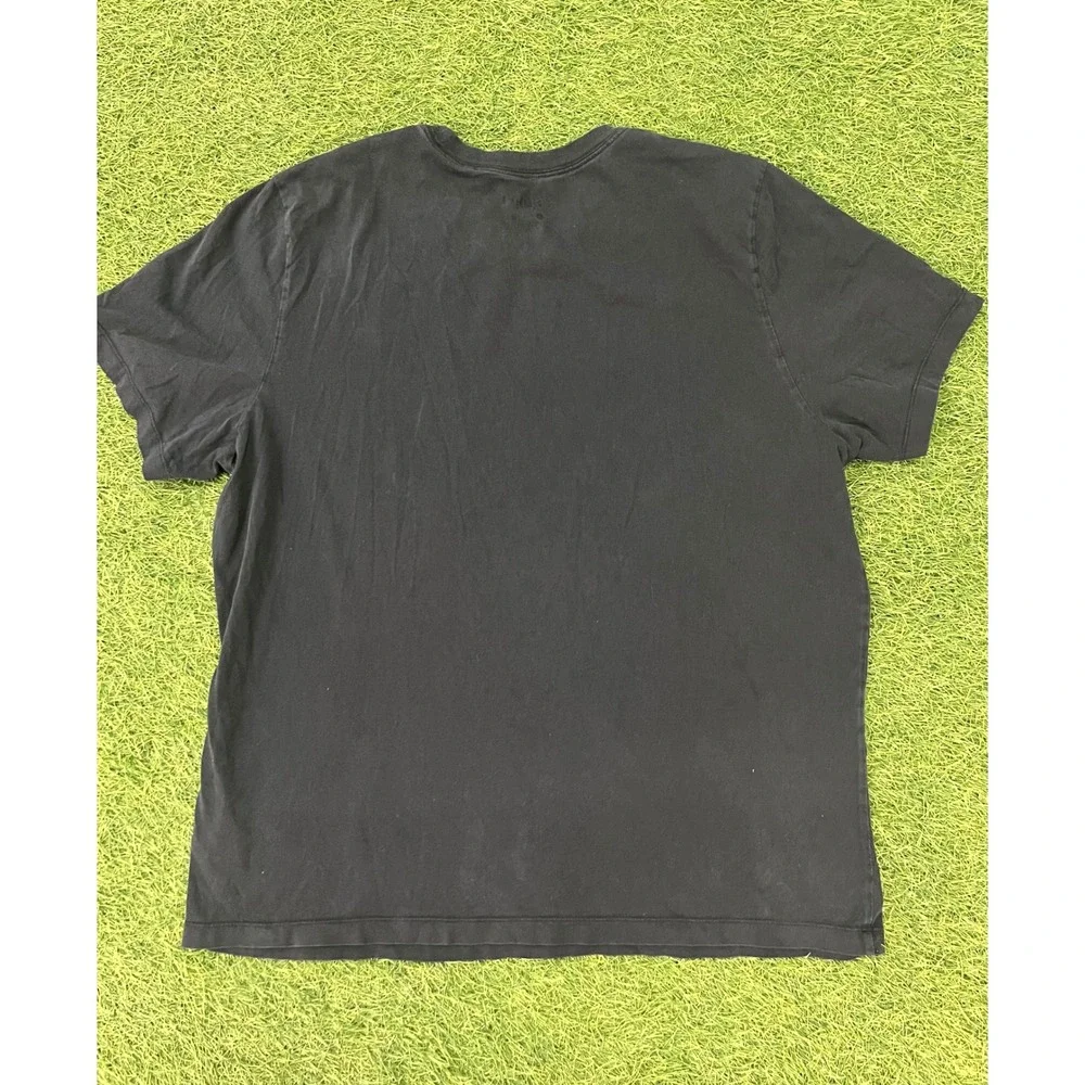 Jordan Mens Black Graphic Stripe Logo T-Shirt XXL CK1498-010‎